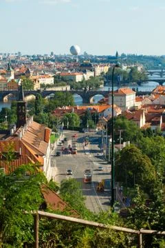 View of prague Foto stock