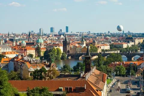 View of prague Foto stock