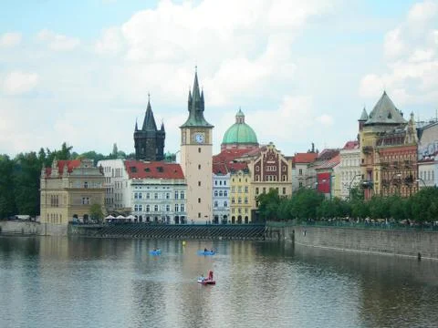 View of Prague Stock Photos