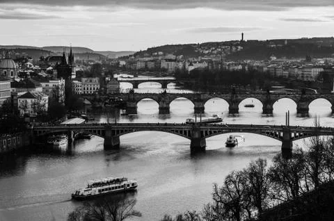 View of Prague Stock Photos