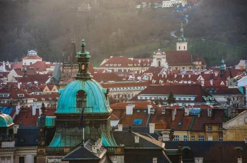 View of Prague Stock Photos