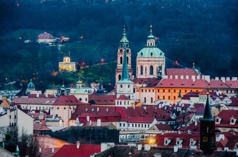 View of Prague Stock Photos