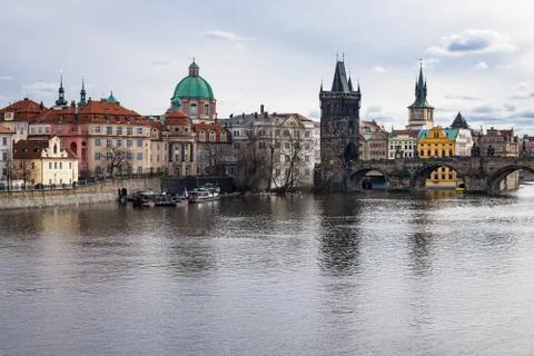 View to Prague Stock Photos
