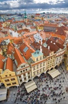 View of Prague Stock Photos
