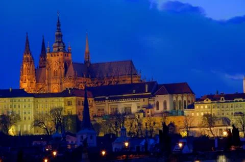 View of Prague Stock Photos