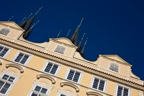View of Prague Stock Photos
