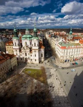 View of Prague Stock Photos
