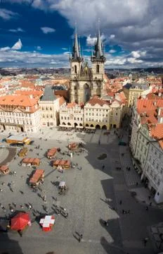 View of Prague Stock Photos