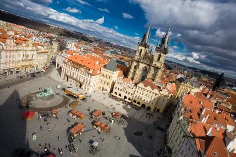 View of Prague Stock Photos
