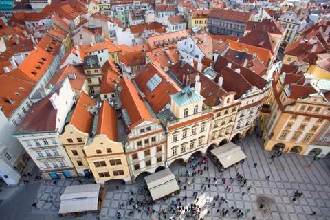 View of Prague Stock Photos