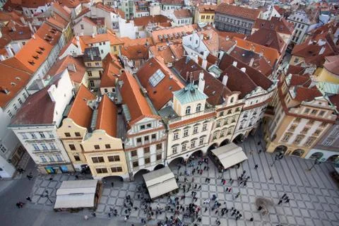 View of Prague Stock Photos