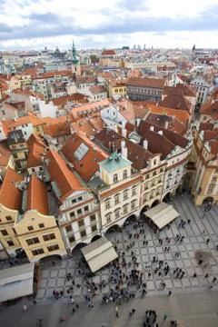 View of Prague Stock Photos