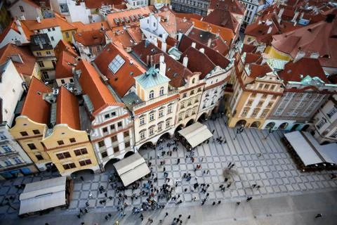 View of Prague Stock Photos