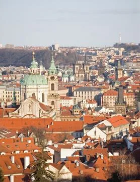 View of Prague Stock Photos