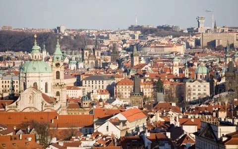 View of Prague Stock Photos