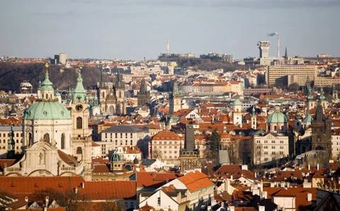 View of Prague Stock Photos
