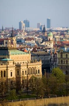 View of Prague Stock Photos
