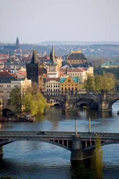 View of Prague Stock Photos