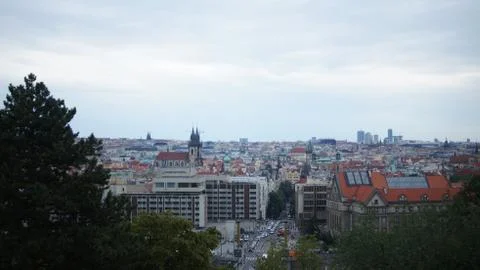 View of Prague Stock Photos