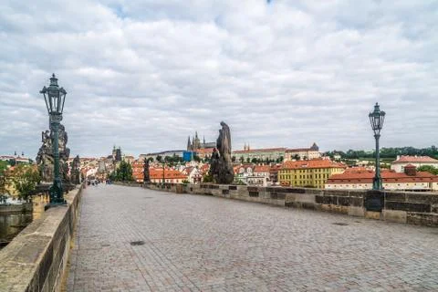 View of Prague Stock Photos