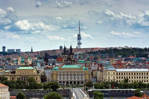 View of Prague. Stock Photos