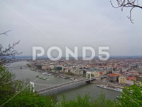 View to praha from a tower Stock Photos