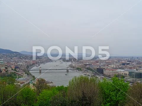 View to praha from a tower Stock Photos