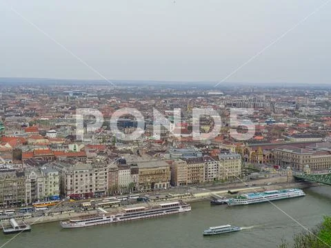 View to praha from a tower Stock Photos