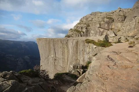 View to Preikestolen Stock Photos