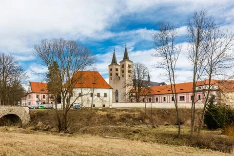 View of the Premonstratensian Monastery Stock Photos