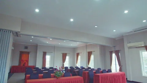 A View of Presentation Room Stock Footage 162025205