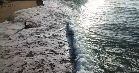 Nude Girl Beach Stock Footage ~ Royalty Free Stock Videos | Pond5