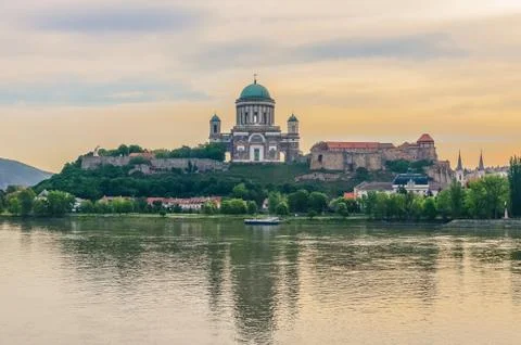 View of Primatial Basilica of the Blessed Virgin Mary Assumed Into Heaven and Stock Photos