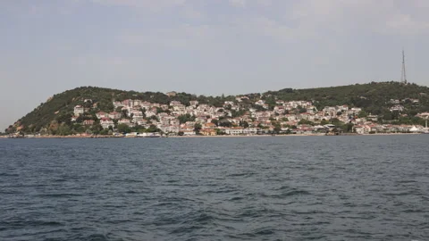 View of princess Islands landscape Stock Footage 323123670