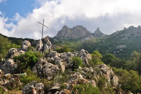 View of Punta Ceraxa Stock Photos