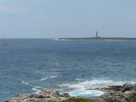 View of Punta Prima Stock Photos