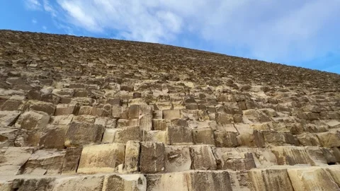 View of the Pyramid of Cheops Stock Footage 300134319