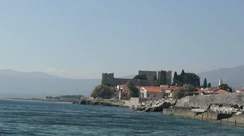 View of Pythagorio in Greece Видео 41583217