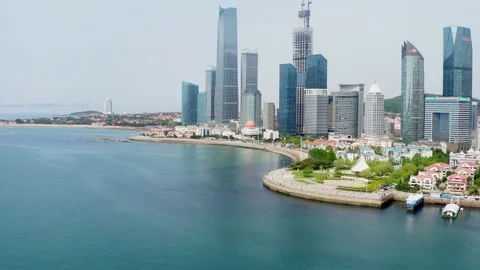 View of Qingdao city Stock-Footage 193994570