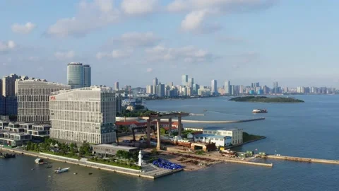 View of Qingdao city Stock-Footage 209507991