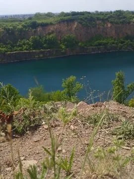 View of the quarry Stock Photos