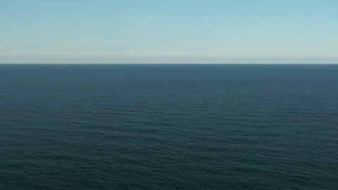 View on a quiet Ocean Stock Footage 75844091