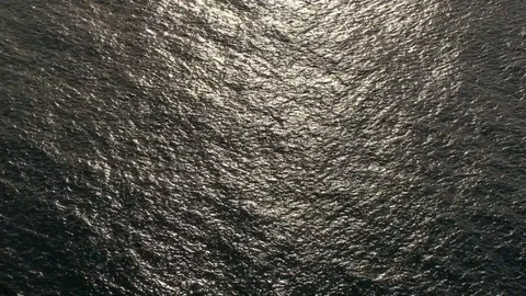 View on a quiet Ocean Stock Footage 75846140