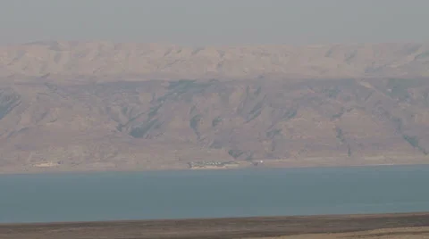 View from Qumran Caves over the Dead Sea 스톡 동영상 49761611