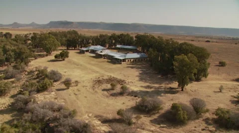 View of ranch Stock Footage 54590888