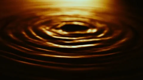 View on reflection swirl pure flow motor oil liquid.Close up slow motion video Stock Footage 255198710