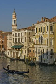 View from the Rialto Bridge Stock Photos