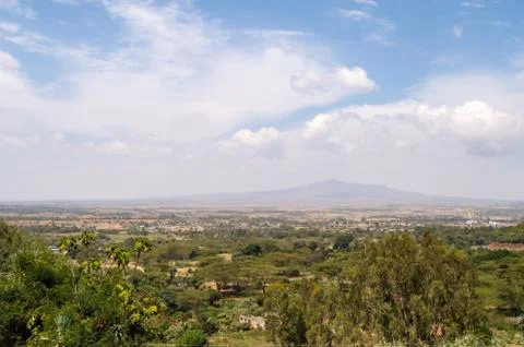 View of the rift valley Stock Photos