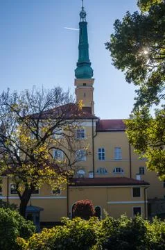 View of Riga in the autumn Stock Photos