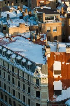 View on Riga town Stock Photos